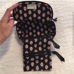Vera Bradley travel jewelry bag